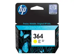 HP 364 - Gul - original - blekkpatron - for Deskjet 35XX; Photosmart 55XX, 55XX B111, 65XX, 7510 C311, 7520, Wireless B110