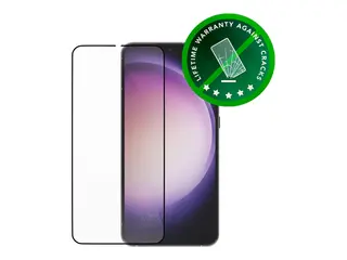 dbramante1928 Eco-shield - Skjermbeskyttelse for mobiltelefon rammefarge svart - for Samsung Galaxy S23