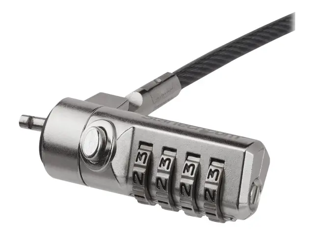 StarTech.com 6.5ft (2m) Laptop Cable Lock, 4 Digit Combination Lap...
