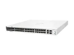 HPE Networking Instant On 1960 48G 40p Class4 8p Class6 PoE 2XGT 2SFP+ 600W Switch Switch - Styrt - 48 x 10/100/1000 + 2 x 10 Gigabit SFP+ + 2 x 100/1000/10GBase-T - rackmonterbar - PoE (600 W) - BTO
