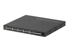 NETGEAR AV Line M4250-40G8F-PoE+ Switch - L3 - Styrt - 40 x 10/100/1000 (PoE+) + 8 x 1000Base-X SFP - side til side-luftflyt - rackmonterbar - PoE+ (480 W)