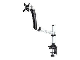 Startech Monitor Desk Mount, VESA 75x75/100x100, 27/30-inch Screens Monteringssett (leddarm) - justerbar arm - for LCD-skjerm - plastikk, aluminium, stål - svart - skjermstørrelse: inntil 30" - skrivebordsmonterbar - TAA-samsvar