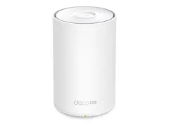 TP-Link Deco X10-4G V1 - Wi-Fi-system (ruter) - inntil 2100 kvadratfot - maske - WWAN 1GbE - Wi-Fi 6 - Dobbeltbånd - 4G, 3G