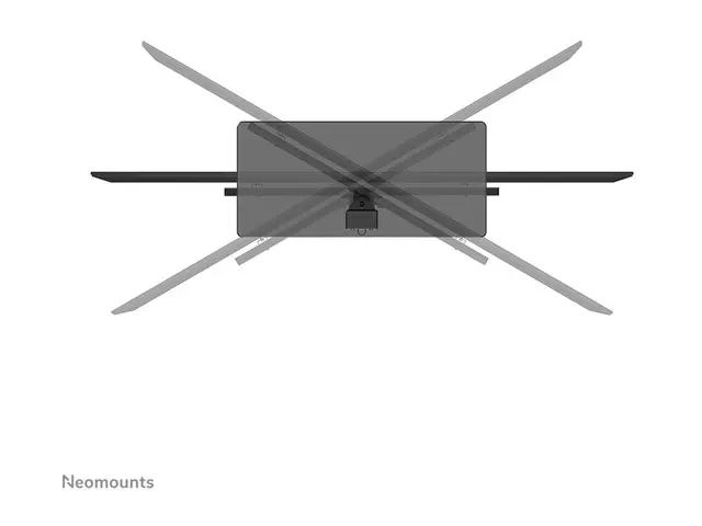Neomounts DS45-430BL16 - Stativ for TV stål svart skjermstørrelse:...