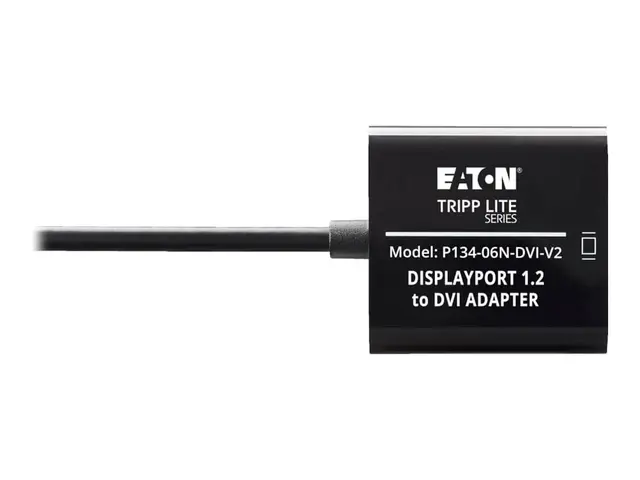 Eaton Tripp Lite Series 6in DisplayPort to DVI Adapter Active Conv...