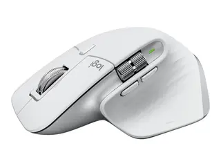 Logitech Master Series MX Master 3S for Mac Mus - ergonomisk - optisk - 7 knapper - tr&#229;dl&#248;s - 2.4 GHz, Bluetooth - blekgr&#229; - for Apple MacBook