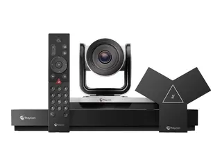 HP Poly G7500 - Videokonferansesystem (camera, mikrofon, kodek) Zoom Certified, Certified for Microsoft Teams - svart - med EagleEye IV-12x camera - power adapter included