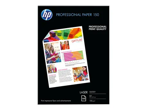 HP Professional Glossy Paper - Blank A4 (210 x 297 mm) - 150 g/m&#178; - 150 ark fotopapir