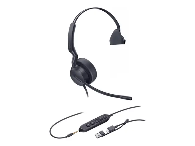 Yealink UH42 SE Mono - Hodesett - on-ear - kablet - USB-C, USB-A, ...