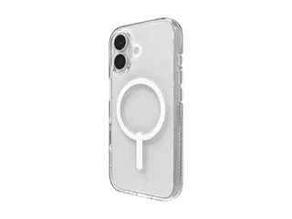 Zagg Crystal Palace Snap - Baksidedeksel for mobiltelefon med knappdeksel - MagSafe-samsvar - krystallklar - for Apple iPhone 17