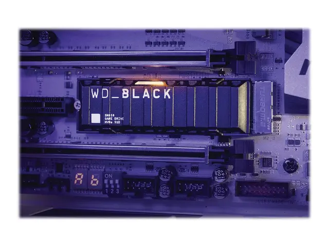 WD Black SN850 NVMe SSD WDBAPZ5000BNC - 500 GB intern M.2 2280 PCI...