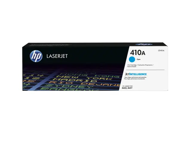HP 410A - Cyan - original - LaserJet - tonerpatron (CF411A) - for ...