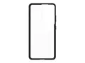 OtterBox React Series - ProPack Packaging baksidedeksel for mobiltelefon - svart krystall - for Samsung Galaxy S21 Ultra 5G