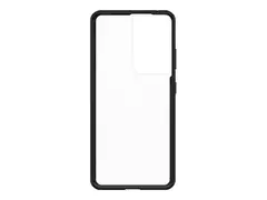 OtterBox React Series - ProPack Packaging baksidedeksel for mobiltelefon - svart krystall - for Samsung Galaxy S21 Ultra 5G