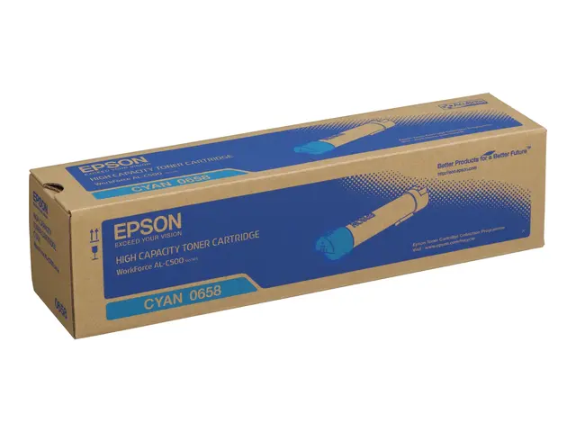 Epson - Høykapasitets - cyan - original - tonerpatron - for WorkFo...