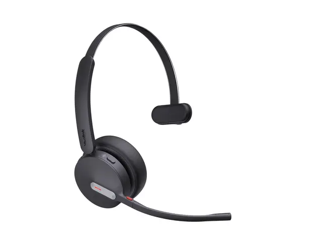 Yealink WH64 Mono - Hodesett on-ear DECT / Bluetooth trådløs Optim...