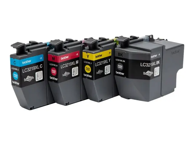 Brother LC3219XL Value Pack - 4-pack - XL - svart, gul, cyan, mage...