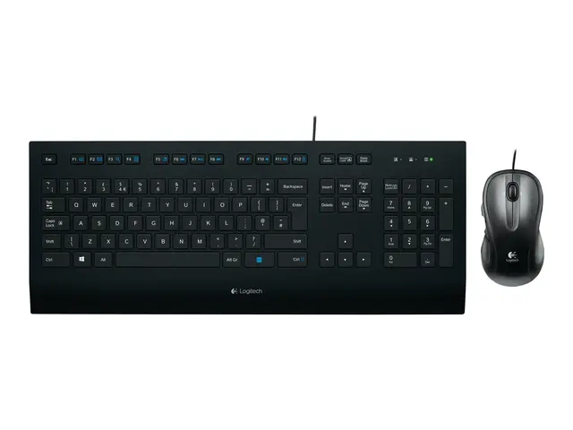 Logitech Corded K280e - Tastatur - USB - Nordisk
