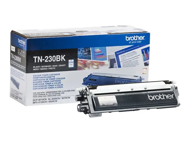 Brother TN230BK - Svart - original - tonerpatron - for Brother DCP...