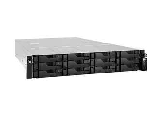 ASUSTOR Lockerstor 12RD AS6512RD - NAS-server 12 br&#248;nner - kan monteres i rack - SATA 6Gb/s - RAID 0, 1, 5, 6, 10, JBOD - RAM 8 GB - Gigabit Ethernet / 2.5 Gigabit Ethernet - iSCSI st&#248;tte - 2U - med skinnesett