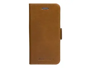 dbramante1928 Copenhagen Slim - Lommebok for mobiltelefon helnarvet lær - gyllenbrun - for Apple iPhone 6, 6s, 7, 8, SE (2nd generation)