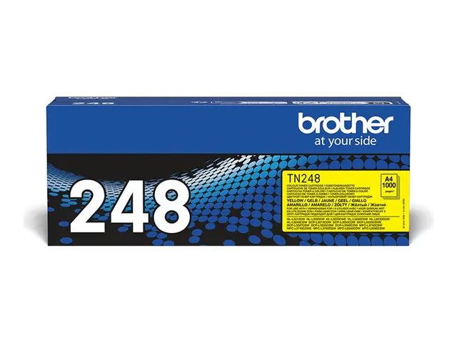 Brother TN248Y - Gul original boks tonerpatron for DCP-L3515, L352...