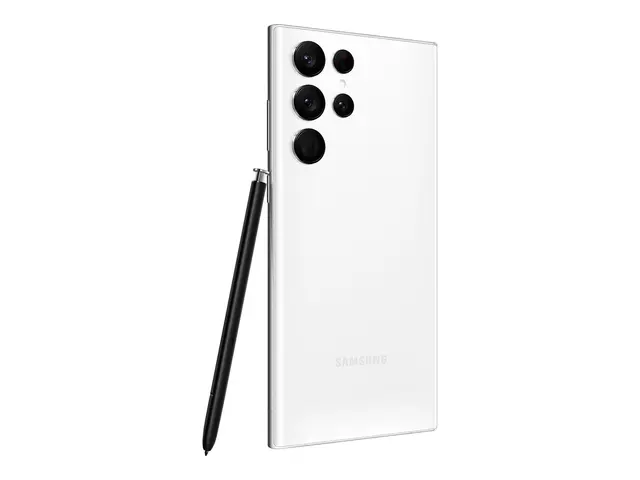 2nd-A Galaxy S22 Ultra 5G 128GB White A-grade | Brukt 2 års garant...