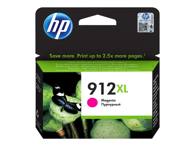 HP 912XL - 10.4 ml - Høy ytelse - magenta - original - blekkpatron...