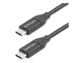 StarTech.com 0.5m USB C Cable - USB 2.0 M/M - USB-C Charger Cable - USB 2.0 Type C Cable - Short USB C Cable (USB2CC50CM) - USB-kabel - USB-C (hann) til USB-C (hann) - USB 2.0 - 50 cm - svart - for P/N: DKT30CHD