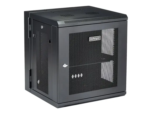 Startech 12U 19" Wall Mount Network Cabinet, 16" Deep Hinged Locki...