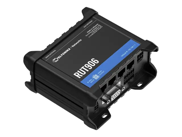 Teltonika RUT906 - Trådløs ruter - WWAN 3-portssvitsj - RS-232, RS...