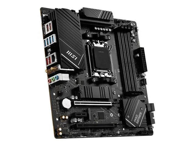 MSI PRO B650M-A WIFI - Hovedkort micro ATX Socket AM5 AMD B650 Chi...