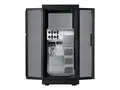 APC NetShelter SX - Rack - svart - 24U - 19&quot; TAA-samsvar - for P/N: SURT15KRMXLT-1TF10K, SURT15KRMXLT-TF5, SURT20KRMXLT-1TF10K, SURT20KRMXLT-TF5