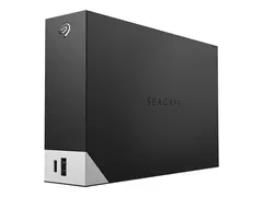 Seagate One Touch with hub STLC4000400 Harddisk - 4 TB - ekstern (stasjonær) - USB 3.0 - svart - med Seagate Rescue Data Recovery
