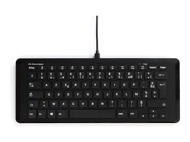 Mousetrapper Type Mini - Tastatur USB-C AZERTY Fransk