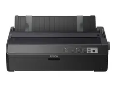 Epson FX 2190IIN - Skriver - S/H - punktmatrise Rull (21,6 cm), 406,4 mm (bredde), 420 x 364 mm - 240 x 144 dpi - 9 pin - inntil 738 tegn/sek - parallell, USB 2.0, LAN, seriell