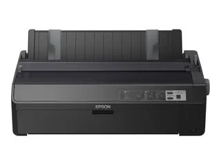 Epson FX 2190IIN - Skriver - S/H - punktmatrise Rull (21,6 cm), 406,4 mm (bredde), 420 x 364 mm - 240 x 144 dpi - 9 pin - inntil 738 tegn/sek - parallell, USB 2.0, LAN, seriell