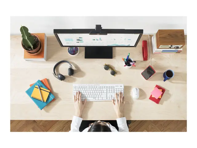 Logitech MK295 Silent - Tastatur- og mussett - trådløs - 2.4 GHz -...
