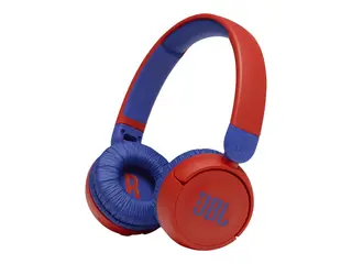 JBL Jr310BT - Hodetelefoner med mikrofon on-ear - Bluetooth - tr&#229;dl&#248;s - r&#248;d