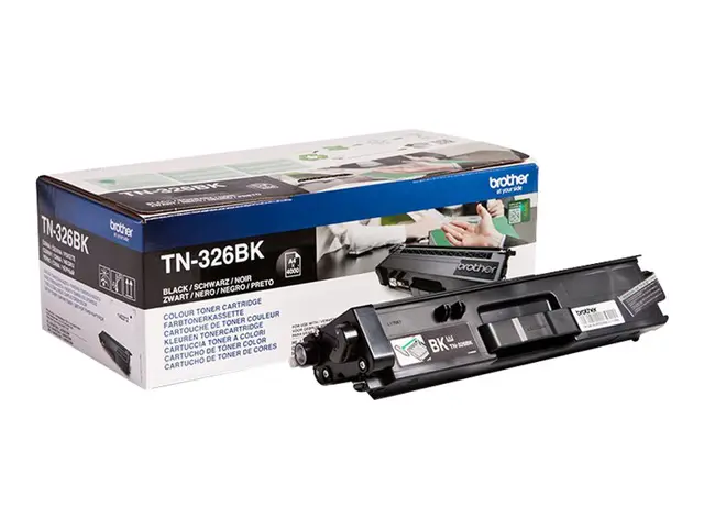 Brother TN326BK - Svart - original - tonerpatron - for Brother DCP...