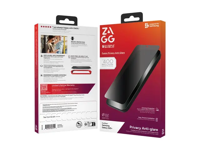 ZAGG InvisibleShield Fusion Privacy Anti-Glare - Skjermbeskyttelse...