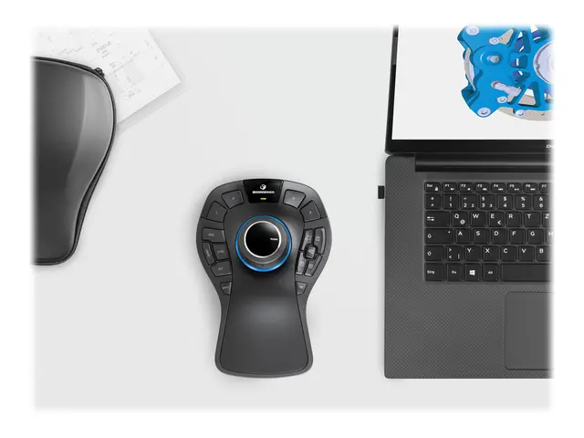 3Dconnexion SpaceMouse Pro Wireless - Bluetooth Edition 3D-mus erg...