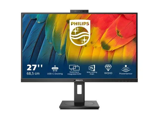 Philips 27B1U5601H - 5000 Series LED-skjerm USB 27" 2560 x 1440 QH...