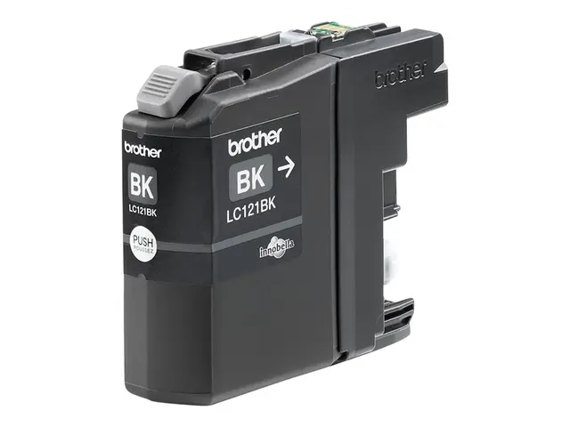 Brother LC121BK - Svart - original - blekkpatron - for Brother DCP...