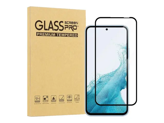 iiglo screenPro+ - Skjermbeskyttelse for mobiltelefon glass rammef...