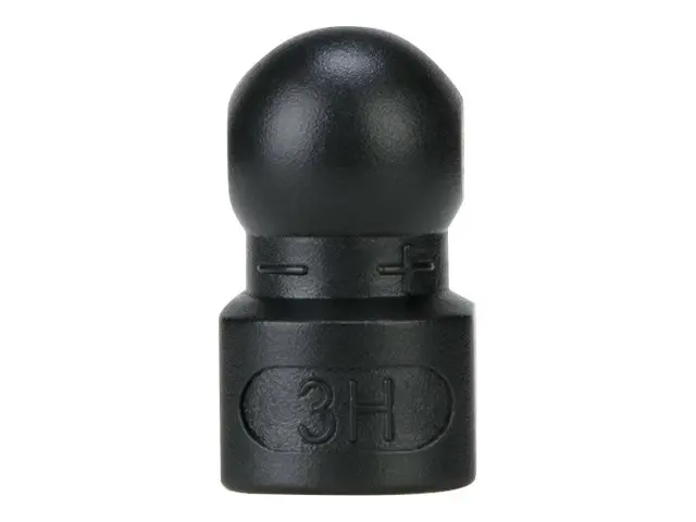 Targus PowerTip H - Strømkoblingsadapter - svart (en pakke 10)