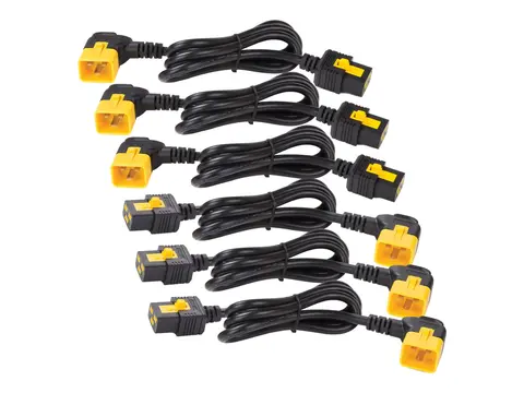 APC - Strømkabel - IEC 60320 C19 til IEC 60320 C20 AC 240 V - 90° kontakt - svart - for P/N: SMT2200I-AR, SMT2200R2I-AR, SMT3000I-AR, SMT3000R2I-AR, SRT10RMXLIX806, SRT2200XLI-KR