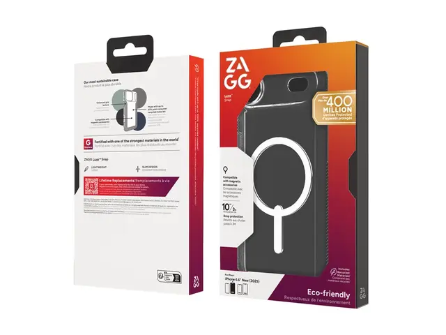 ZAGG Luxe Snap - Baksidedeksel for mobiltelefon - MagSafe-samsvar ...