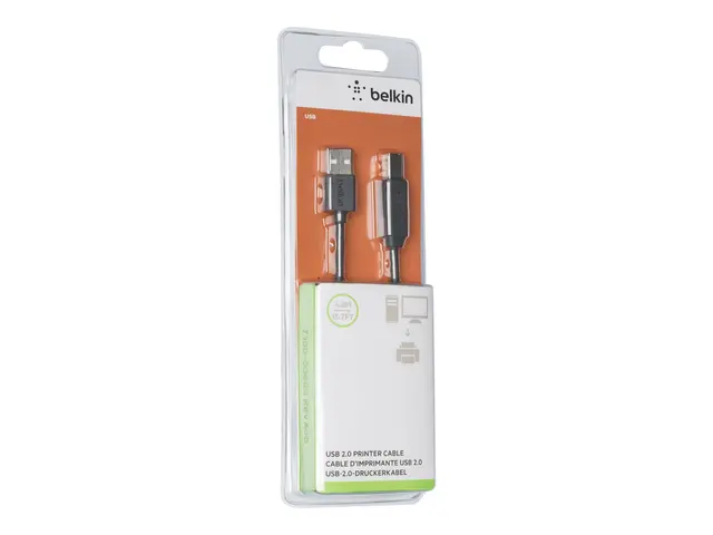 Belkin Premium Printer Cable - USB-kabel - USB-type B (hann) til U...