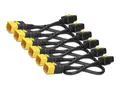 APC - Str&#248;mkabel - IEC 60320 C19 til IEC 60320 C20 AC 240 V - 16 A - 1.22 m - l&#229;st - svart - for P/N: SMT2200I-AR, SMT2200R2I-AR, SMT3000I-AR, SMT3000R2I-AR, SRT1500XLI, SRT2200XLI-KR